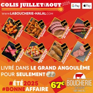 Colis de juillet/aout 2025