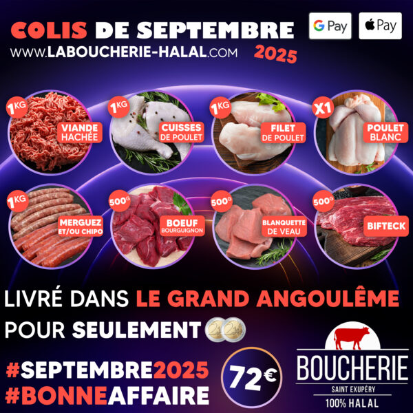 Colis de septembre 2025