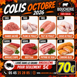 Colis octobre 2026